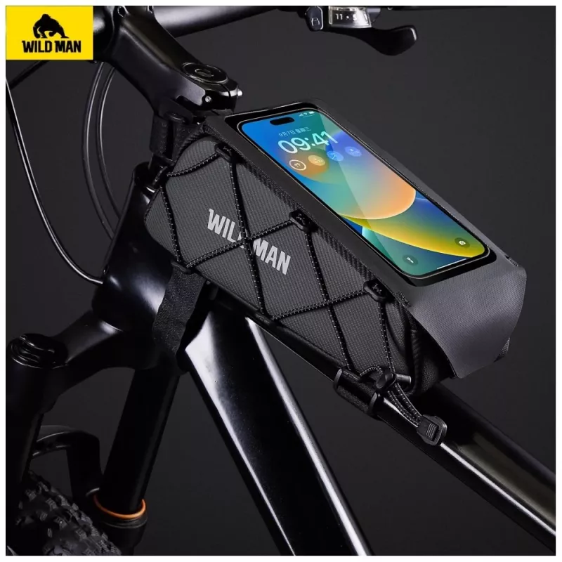 WILDMAN GX100 fietstas voor frame - zwart