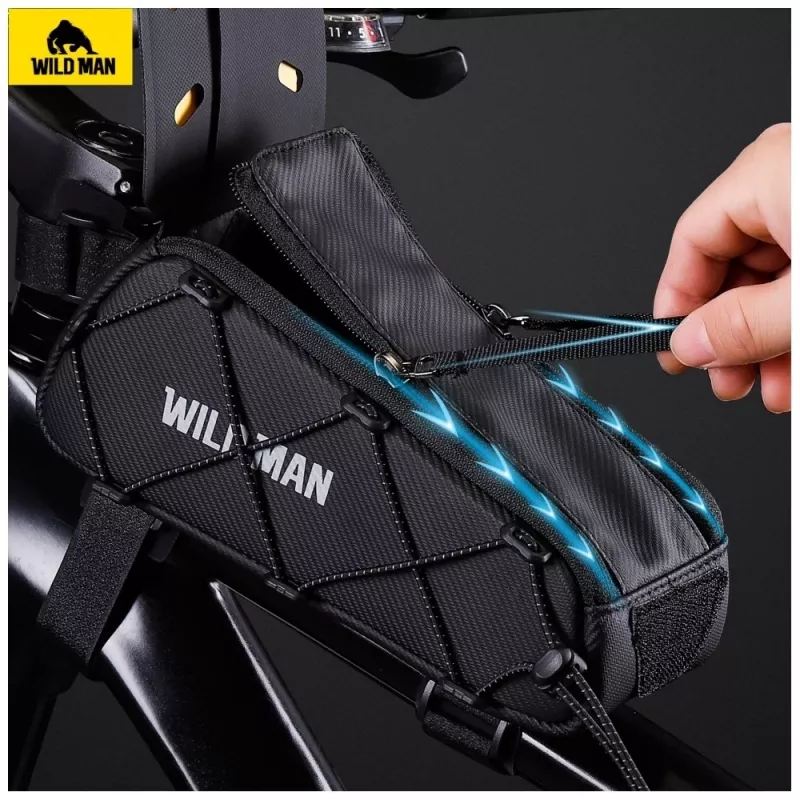 WILDMAN GX100 fietstas voor frame - zwart