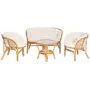 4Living Bahama outdoor loungeset 4-delig lichtgrijs