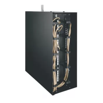 Vaddio Middle Atlantic 4U wandmontage-rackbehuizing - zwart - 19 inch