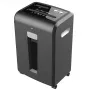 Deli E14400 cross-cut papiershredder, 12 blad, 23L, zwart