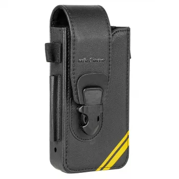 Ulefone Armor 26 Ultra Premium PU leren flip wallet-hoes met kaartvakken en kickstand - zwart