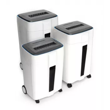 WALLNER papierversnipperaar HD-300 C4 cross-cut papiervernietiger, 8 vel, 15 L, zwart