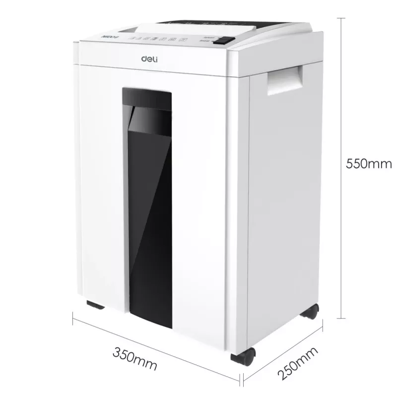 Deli ET053 cross-cut papiervernietiger, 10 vel, 20L, P-4