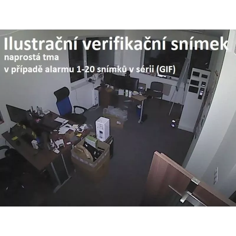 Hikvision DS-PDPC12PF-EG2-WE zwart AX PRO PIR-cameradetector met wit licht