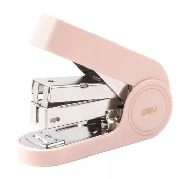 Deli Linfini EM390 roze nietmachine voor tot 25 vel