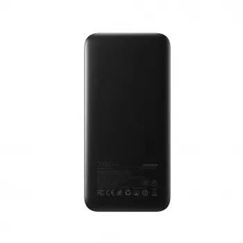 Powerbank Joyroom JR-PBF14 Pro 22.5W 20000mAh met digitaal display 2x USB-A 1x USB-C - Zwart