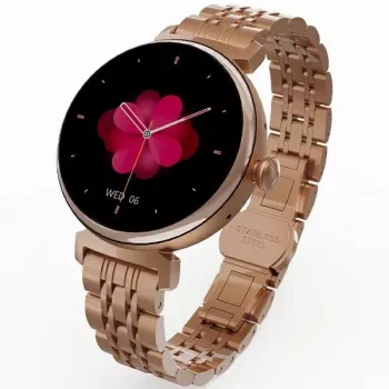 HIFUTURE Smartwatch Aura AMOLED rosé goud