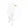 Dudao A26TEU GaN 25W USB-C USB-A wandlader wit