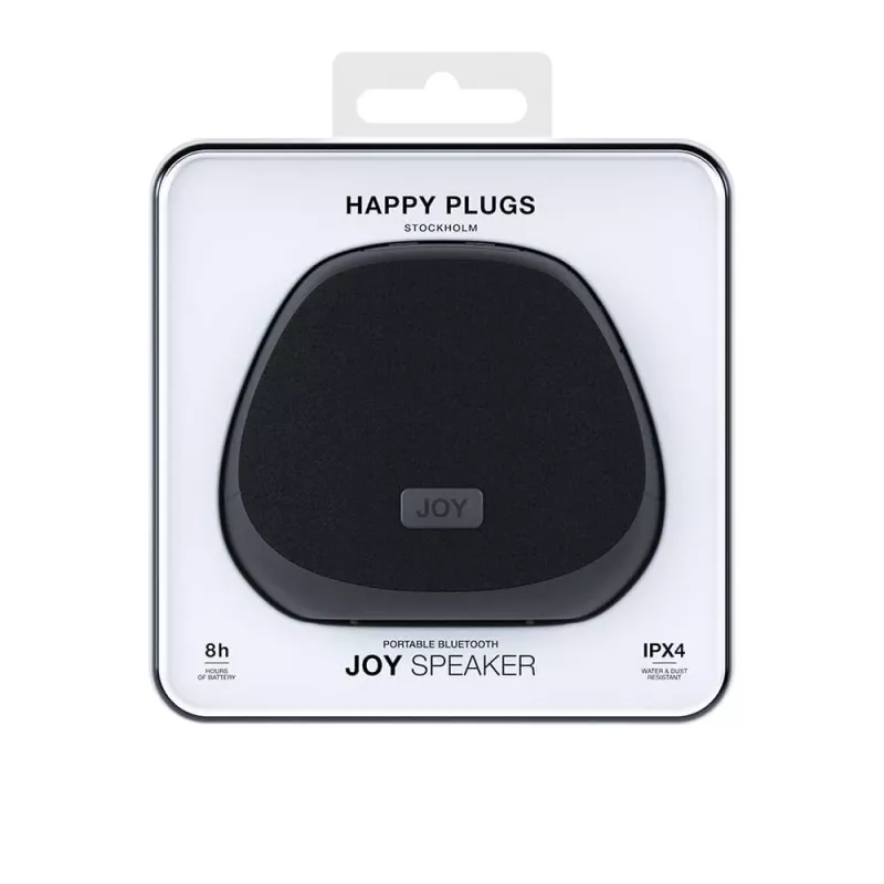 Happy Plugs Joy Speaker - draadloze Bluetooth 5.3, 5W (zwart)