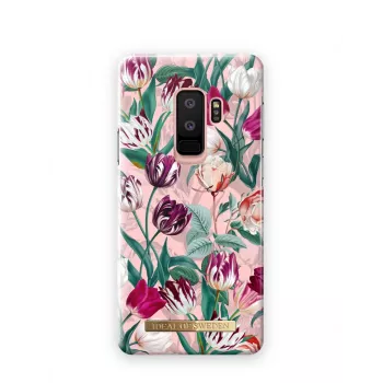 iDeal Of Sweden PRINTED Back Cover voor Samsung Galaxy S9+, 15,8 cm (6,2 inch), Pink Blossom, Meerkleurig (roze, paars, wit)