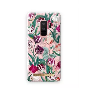 iDeal Of Sweden PRINTED Back Cover voor Samsung Galaxy S9+, 15,8 cm (6,2 inch), Pink Blossom, Meerkleurig (roze, paars, wit)