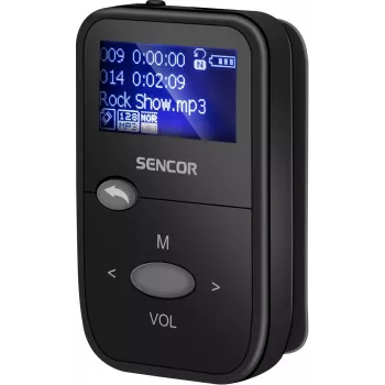 SENCOR SFP 4408BK MP3-speler 8GB FM