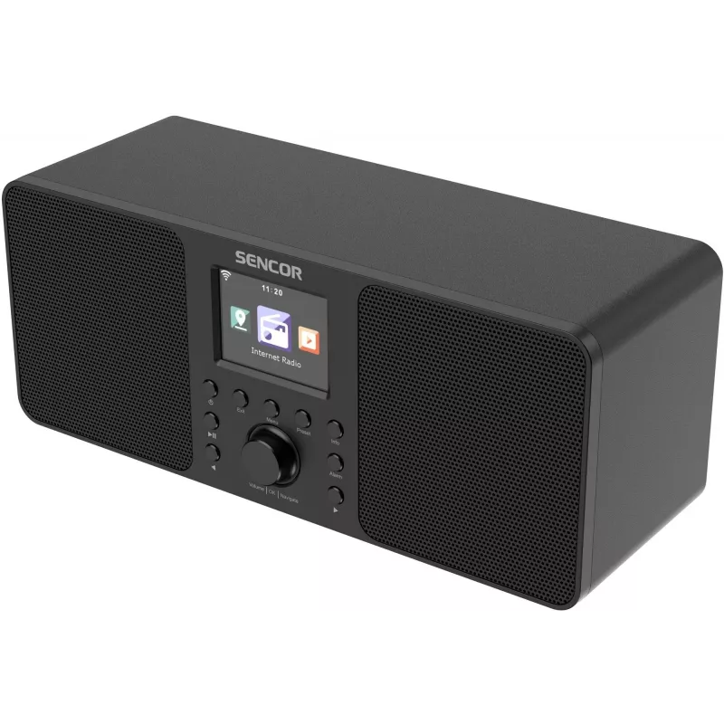 SENCOR SIR 6100WDB internetradio met DAB+, FM, Wi-Fi, bluetooth, USB, 2x10W, wit
