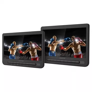 SENCOR SPV 7105 DUAL dvd 2x10 inch LCD-hoofdsteunmonitor voor in de auto