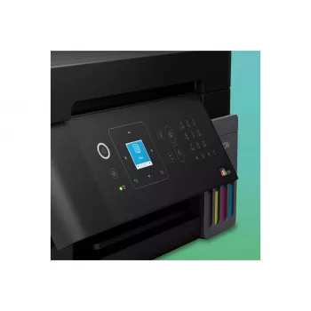 Epson L5390 multifunctionele inkttankprinter - kleur - A4 - 33 pagina's/min - fax - Wi-Fi - LAN - ADF 30 vel - zwart