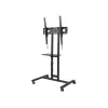 One for All Proline 90 mobiele tv-standaard BM4673 voor 32-75 inch schermen, VESA tot 600x600, 50 kg