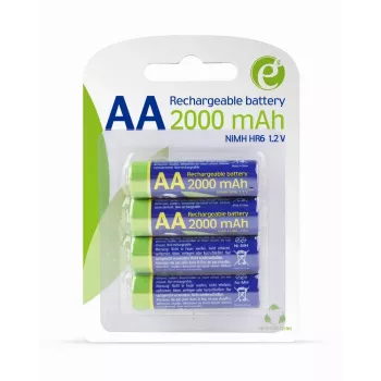 GEMBIRD EnerGenie accu's AA 2000 mAh 4 stuks blister