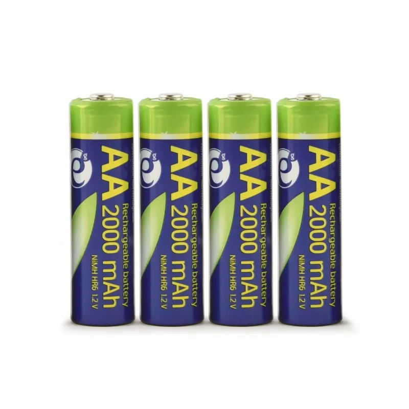 GEMBIRD EnerGenie accu's AA 2000 mAh 4 stuks blister