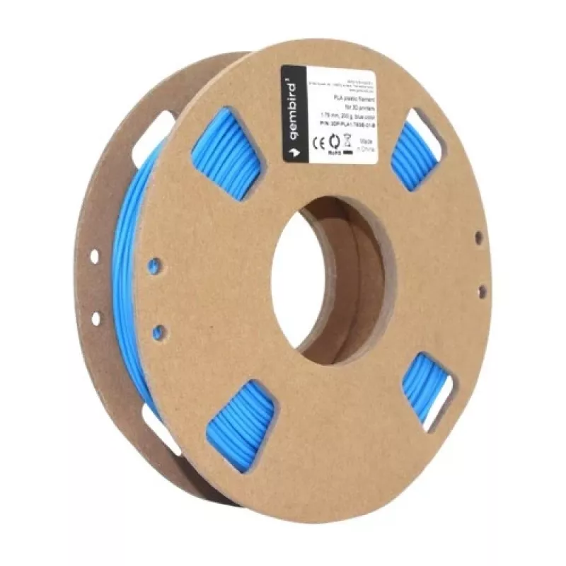 Gembird blauw - 200 g - PLA filament (3D)