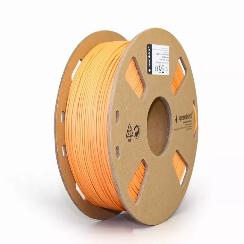 GEMBIRD PLA filament mat oranje 1,75mm 1kg