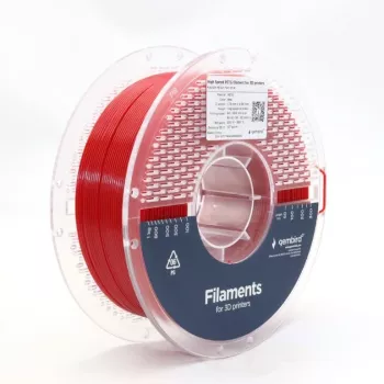 GEMBIRD filament PETG High Speed, 1,75 mm, 1 kg, rood