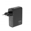 GEMBIRD GaN snellader 4x USB 100W zwart