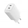 Gembird TA-UC-2C-PD45-01-W 45W USB-C dual port wandlader wit
