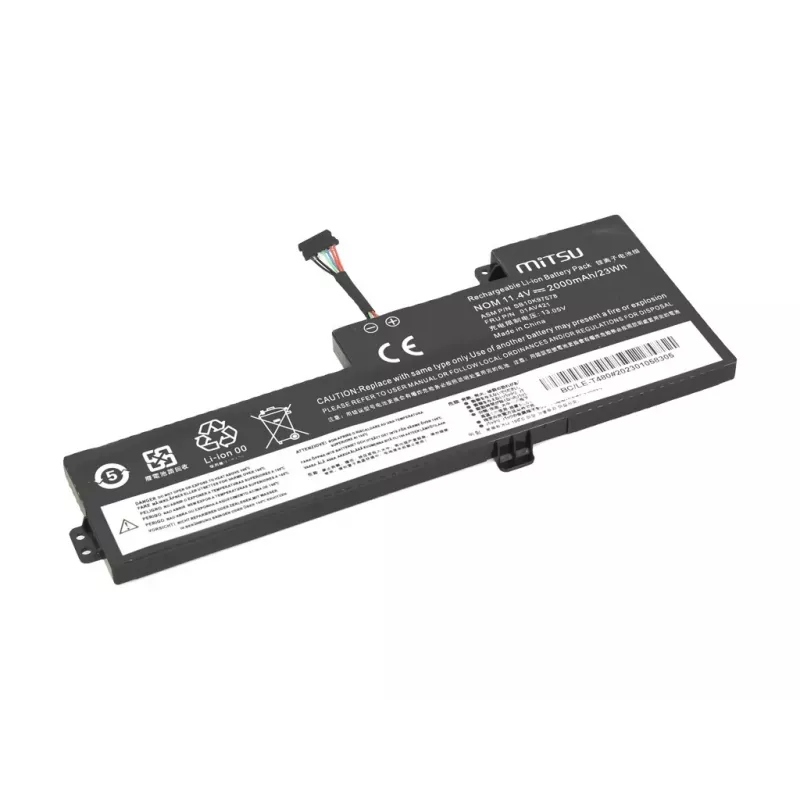 MITSU Accu voor Lenovo T470 T480 A475 A485 01AVA19