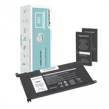 MITSU Accu WDX0R P75F P62F P66F T2JX4 WDXOR voor Dell - 3400 mAh (39 Wh)