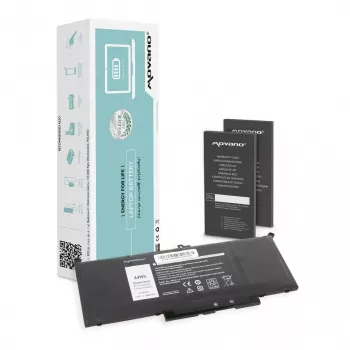 MITSU Accu MYJ96 voor Dell Latitude 7290 7390 7490 - 5800 mAh (44 Wh)