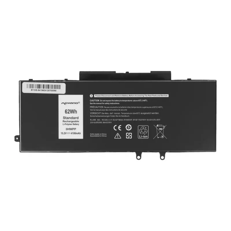 MITSU Accu 3HWPP voor Dell Latitude 5401 5410 5501 5510 - 4100 mAh (62 Wh)