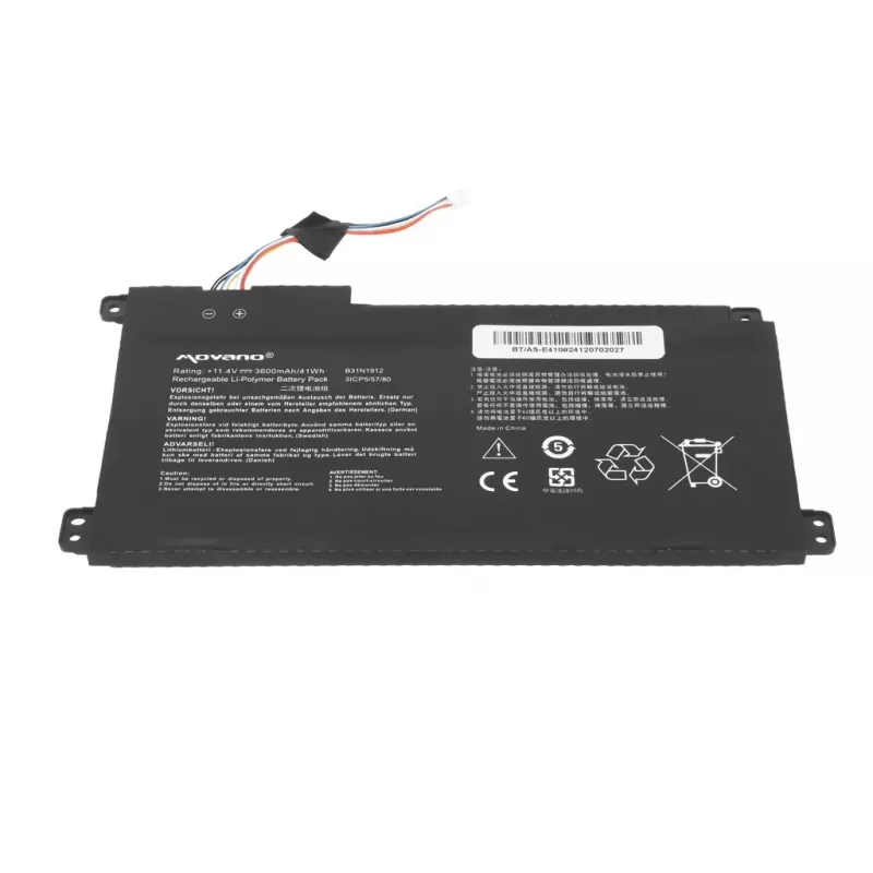 MITSU Accu B31N1912 C31N1912 voor Asus E410MA L410MA - 3600 mAh (41 Wh)