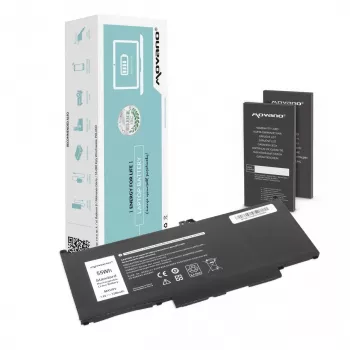 MITSU Accu MXV9V voor Dell Latitude 5300 5310 7300 7400 - 7200 mAh (55 Wh)