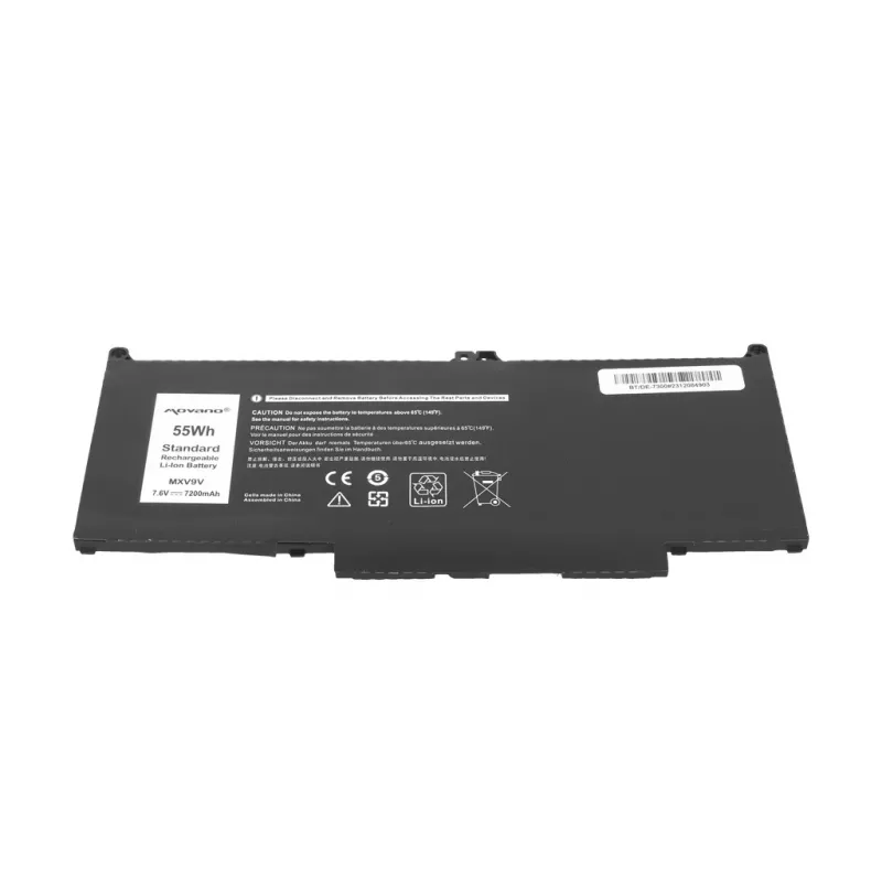 MITSU Accu MXV9V voor Dell Latitude 5300 5310 7300 7400 - 7200 mAh (55 Wh)