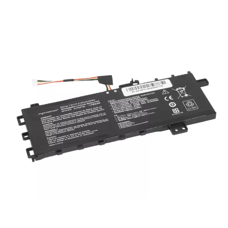 MITSU Accu B21N1818 voor Asus Vivobook 15 A512 R512 X512 - 4150 mAh (32 Wh)