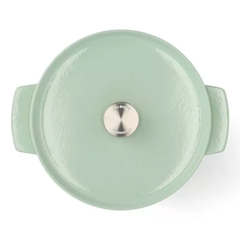 KitchenAid Braadpan van geëmailleerd gietijzer 26 cm, Pistache