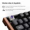 Keychron K8H-F1 75% Magnetic Wood Zwart gaming-toetsenbord