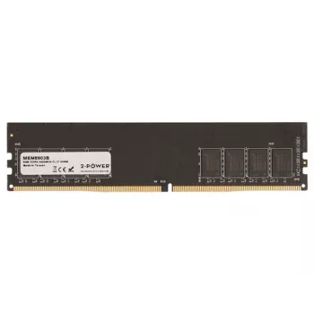 2-Power DDR4 8 GB 288-pin DIMM desktop geheugenmodule (PC4-21300, 2666 MHz, CL19, 1,2 V, Non-ECC, Unbuffered, Single Rank)