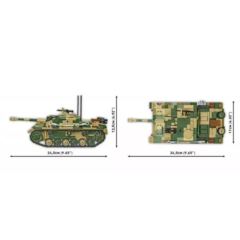 COBI KLOCKI StuG III Ausf. G bouwstenenset - 955 onderdelen