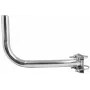 ROBSON balkonleuning-antennebeugel L500B (50 cm) - thermisch verzinkt staal, universele 38-mm-klem