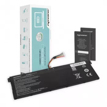 MOVANO accu AP19B8K voor Acer Aspire 3 A314-22 A315-56 A315-57 A315-58 A317 - 3400 mAh (39 Wh)
