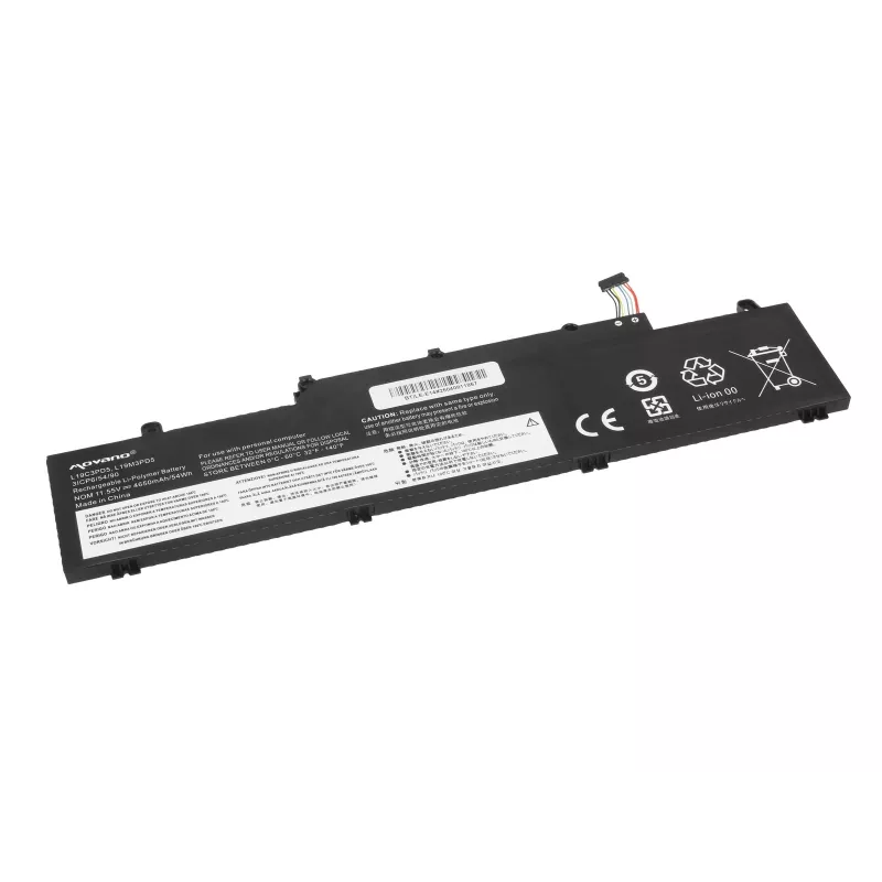MOVANO accu L19M3PD5 L19C3PD5 L19D3PD5 voor Lenovo ThinkPad E14 E15 Gen2 Gen3 Gen4 - 4650 mAh (54 Wh)
