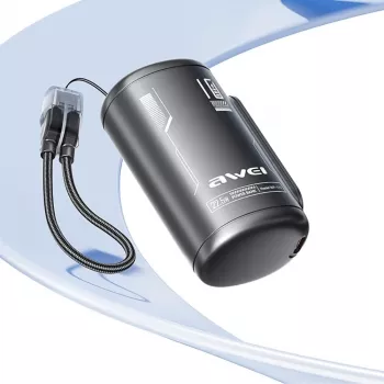 AWEI WP-117 powerbank 10000mAh 22.5W 3C2xUSB-C zwart