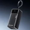 AWEI PA-105 powerbank 40000mAh 22.5W PD QC 3.0 USB-C zwart