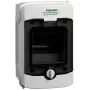 NOARK PHS 4T opbouw verdeelkast IP65, 1x4 modules, grijs met transparante deur