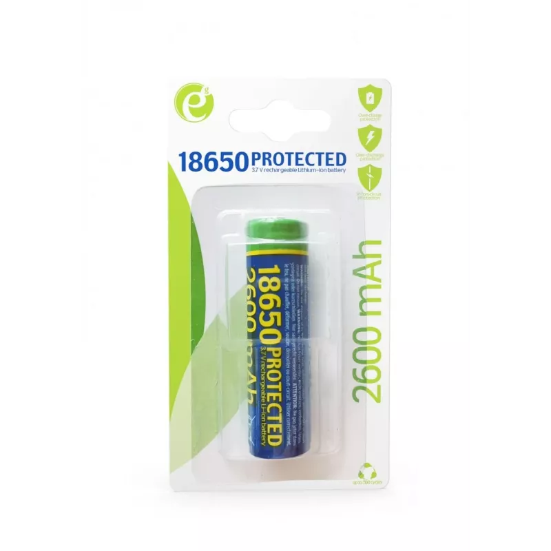 GEMBIRD accu 3,7V Li-Ion 18650 2600mAh
