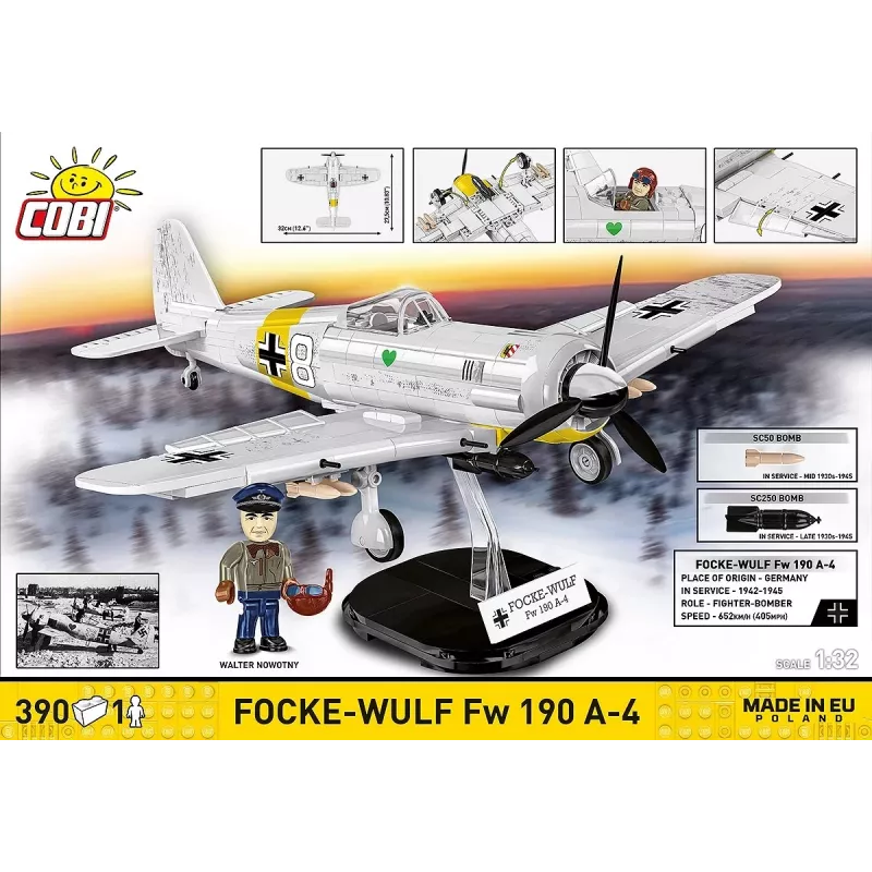 COBI Focke-Wulf Fw 190 A-4 bouwstenenset