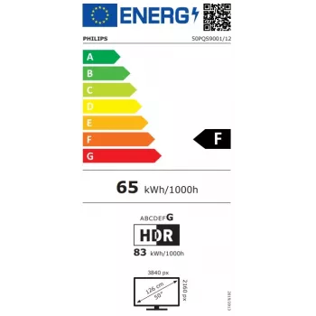 Philips 50PQS9001/12 The One 50 inch QLED 4K Google TV met Ambilight