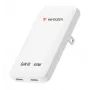 Verbatim Slim GaN-oplader 2 poorten 65W (EU/UK/US) wit